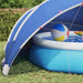 Dom pentru piscină Manual albastru 546 x 516 x 250 cm - WALTI WALTI