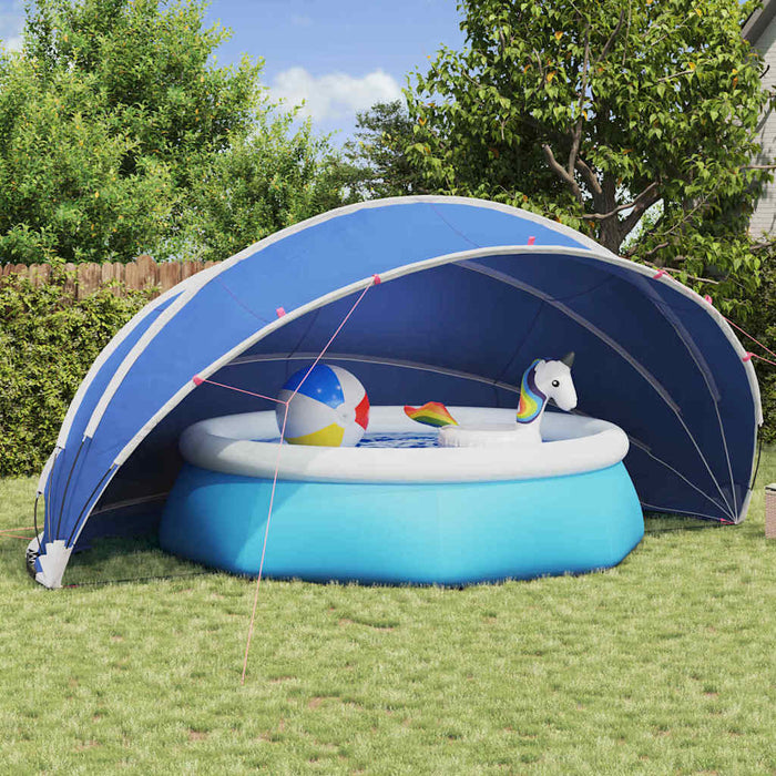 Dom pentru piscină Manual albastru 546 x 516 x 250 cm - WALTI WALTI