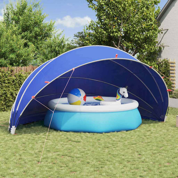 Dom pentru piscină Manual albastru 592 x 590 x 275 cm - WALTI WALTI