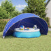 Dom pentru piscină Manual albastru 592 x 590 x 275 cm - WALTI WALTI