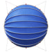 Dom pentru piscină Manual albastru 592 x 590 x 275 cm - WALTI WALTI