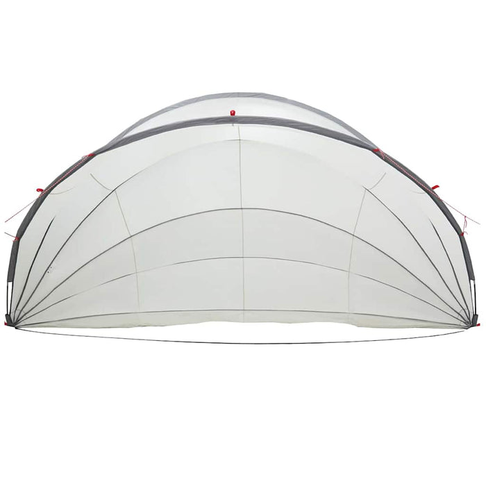 Dom pentru piscină Manual Gri și Portocalie 592 x 590 x 275 cm - WALTI WALTI