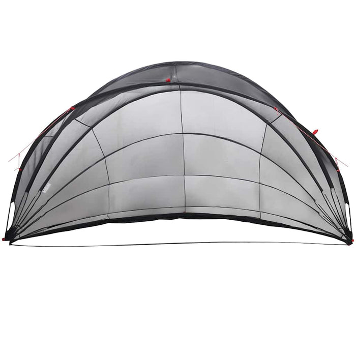 Dom pentru piscină Manual Negru 592 x 590 x 275 cm - WALTI WALTI