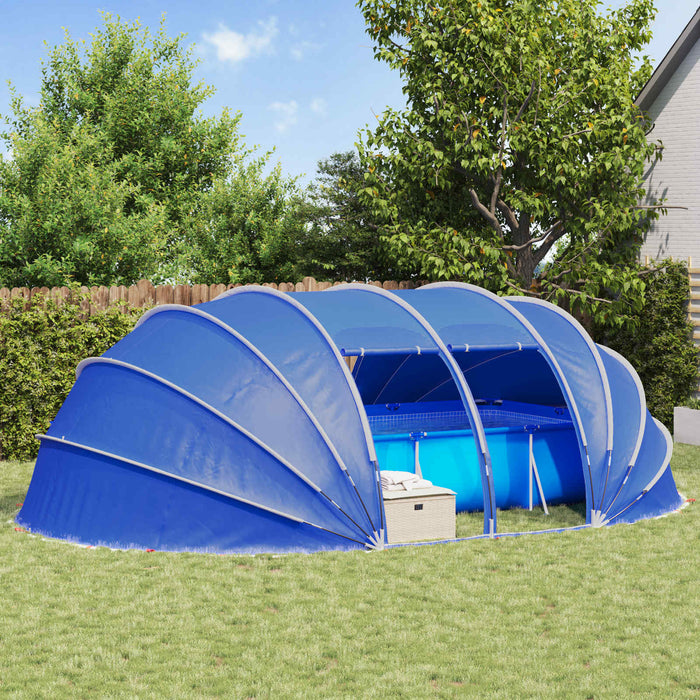 Cort pentru piscină Verde 538 x 440 x 204 cm - WALTI WALTI