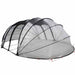 Cort pentru piscină Transparent 640 x 432 x 205 cm PVC - WALTI WALTI