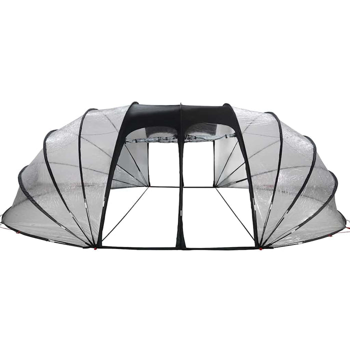 Cort pentru piscină Transparent 640 x 432 x 205 cm PVC - WALTI WALTI