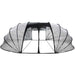 Cort pentru piscină Transparent 640 x 432 x 205 cm PVC - WALTI WALTI