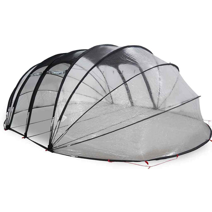 Cort pentru piscină Transparent 640 x 432 x 205 cm PVC - WALTI WALTI
