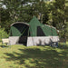 Cort Teepee pentru 8 Persoane Verde 720 x 465 x 295 cm - WALTI WALTI