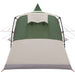 Cort Teepee pentru 8 Persoane Verde 720 x 465 x 295 cm - WALTI WALTI