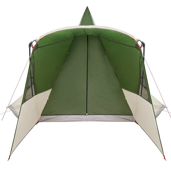 Cort Teepee pentru 8 Persoane Verde 720 x 465 x 295 cm - WALTI WALTI