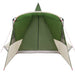 Cort Teepee pentru 8 Persoane Verde 720 x 465 x 295 cm - WALTI WALTI