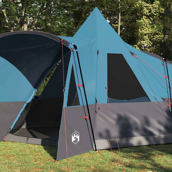 Cort Teepee pentru 8 Persoane albastru 720 x 465 x 295 cm - WALTI WALTI