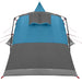 Cort Teepee pentru 8 Persoane albastru 720 x 465 x 295 cm - WALTI WALTI