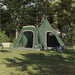 Cort Teepee pentru 5 Persoane Verde 545 x 450 x 295 cm - WALTI WALTI
