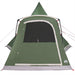 Cort Teepee pentru 5 Persoane Verde 545 x 450 x 295 cm - WALTI WALTI