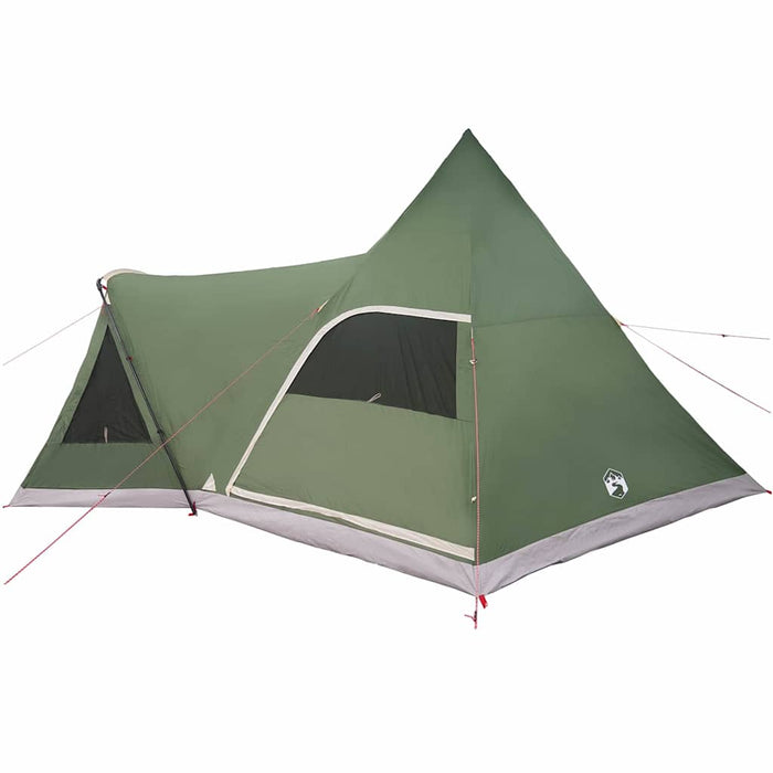 Cort Teepee pentru 5 Persoane Verde 545 x 450 x 295 cm - WALTI WALTI