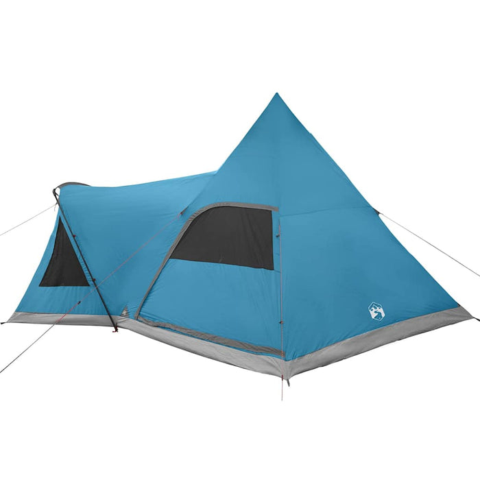 Cort Teepee pentru 5 Persoane albastru 545 x 450 x 295 cm - WALTI WALTI