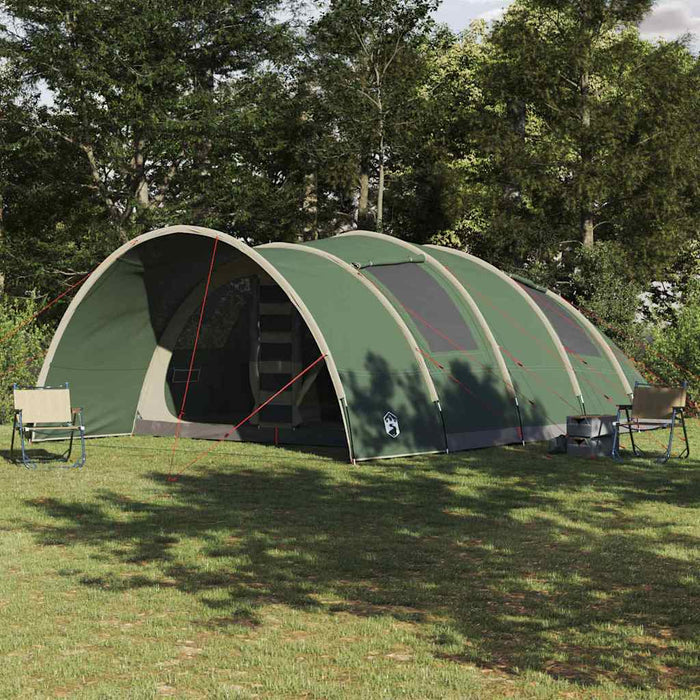 Cort tunel pentru 8 persoane Verde 710 x 460 x 245 cm - WALTI WALTI