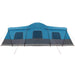 Cort albastru 680 x 510 x 210 cm Poliester 185T cu acoperire PU - WALTI WALTI