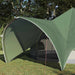 Cort Teepee cu acoperiș Verde și gri 600 x 600 x 347 cm - WALTI WALTI