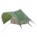 Cort Teepee cu acoperiș Verde și gri 600 x 600 x 347 cm - WALTI WALTI