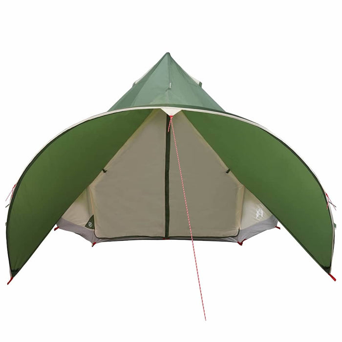 Cort Teepee cu acoperiș Verde și gri 600 x 600 x 347 cm - WALTI WALTI