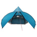 Cort Teepee cu acoperiș Albastru și Gri 600 x 600 x 347 cm - WALTI WALTI