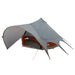 Cort Teepee cu acoperiș Gri și Portocalie 600 x 600 x 347 cm - WALTI WALTI