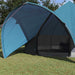 Cort Teepee cu acoperiș Albastru și Gri 600 x 600 x 347 cm - WALTI WALTI