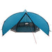 Cort Teepee cu acoperiș Albastru și Gri 600 x 600 x 347 cm - WALTI WALTI