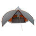 Cort Teepee cu acoperiș Gri și Portocalie 600 x 600 x 347 cm - WALTI WALTI