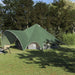 Cort Teepee cu acoperiș Verde și gri 600 x 600 x 347 cm - WALTI WALTI
