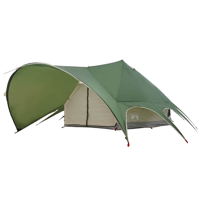 Cort Teepee cu acoperiș Verde și gri 600 x 600 x 347 cm - WALTI WALTI