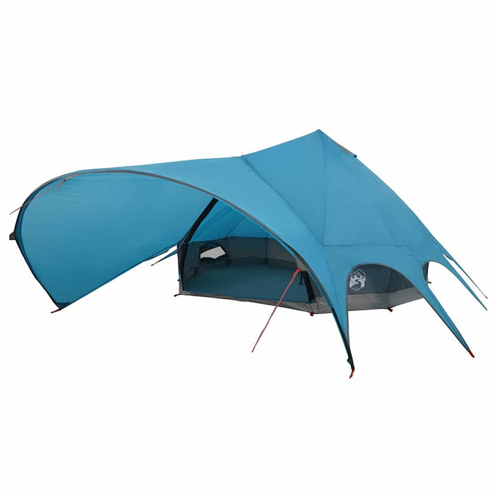 Cort Teepee cu acoperiș Albastru și Gri 600 x 600 x 347 cm - WALTI WALTI