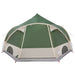Cort cu dome cu acoperiș cu depozitare Verde 505 x 450 x 248 cm - WALTI WALTI