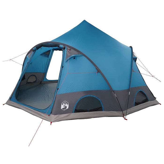 Cort cu dome cu acoperiș albastru 505 x 450 x 248 cm - WALTI WALTI
