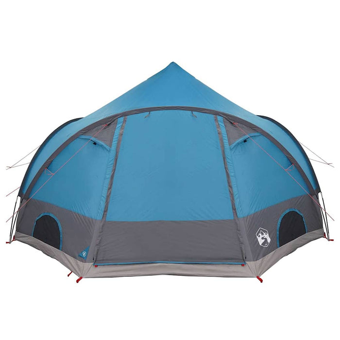 Cort cu dome cu acoperiș albastru 505 x 450 x 248 cm - WALTI WALTI