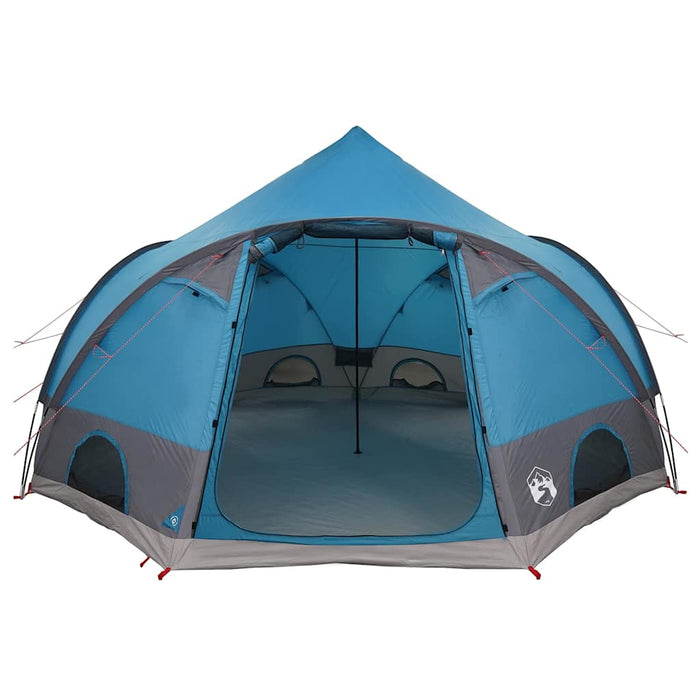 Cort cu dome cu acoperiș albastru 505 x 450 x 248 cm - WALTI WALTI