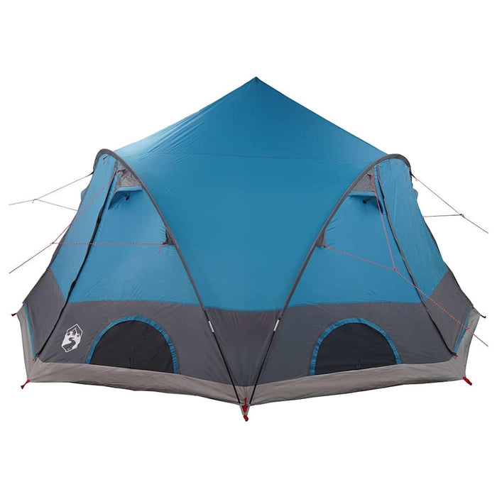 Cort cu dome cu acoperiș albastru 505 x 450 x 248 cm - WALTI WALTI