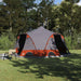 Cort cu dome cu acoperiș Gri și Portocalie 505 x 450 x 248 cm - WALTI WALTI