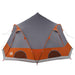 Cort cu dome cu acoperiș Gri și Portocalie 505 x 450 x 248 cm - WALTI WALTI