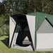 Tent Cabină cu acoperiș cu depozitare Verde 425 x 396 x 222 cm - WALTI WALTI