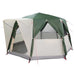 Tent Cabină cu acoperiș cu depozitare Verde 425 x 396 x 222 cm - WALTI WALTI
