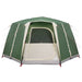 Tent Cabină cu acoperiș cu depozitare Verde 425 x 396 x 222 cm - WALTI WALTI