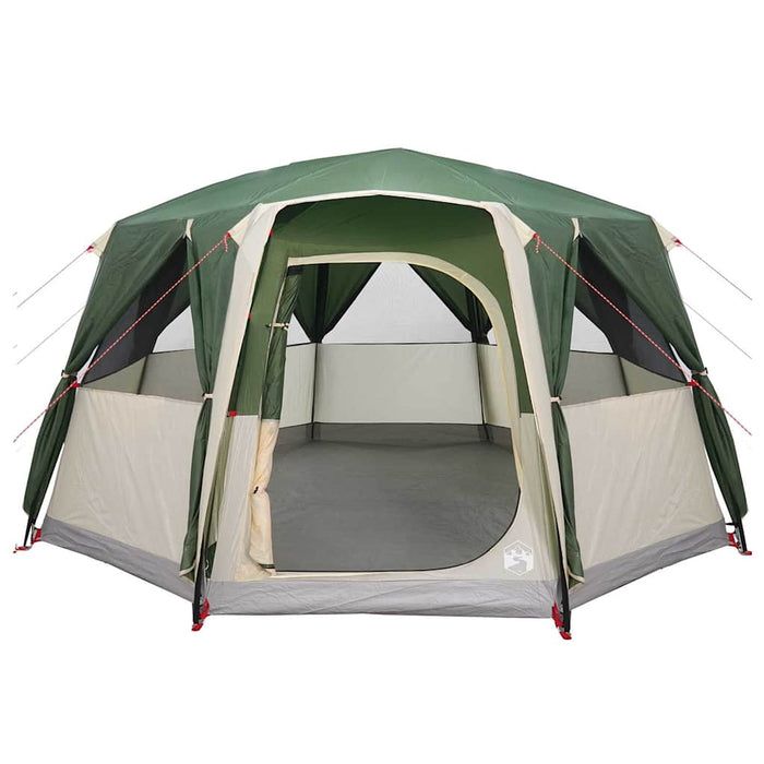 Tent Cabină cu acoperiș cu depozitare Verde 425 x 396 x 222 cm - WALTI WALTI