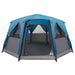 Tent Cabină cu acoperiș albastru 425 x 396 x 222 cm - WALTI WALTI