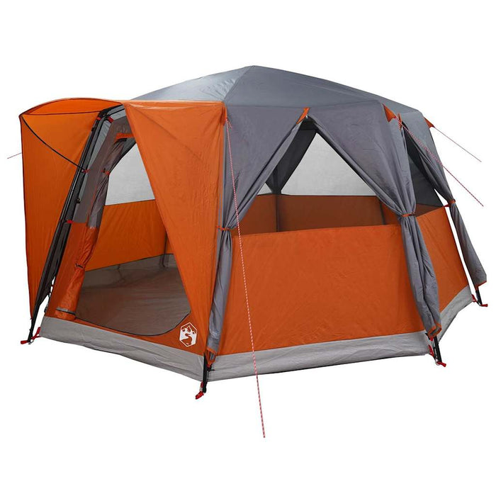 Tent Cabină cu acoperiș Gri și Portocalie 425 x 396 x 222 cm - WALTI WALTI