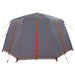 Tent Cabină cu acoperiș Gri și Portocalie 425 x 396 x 222 cm - WALTI WALTI