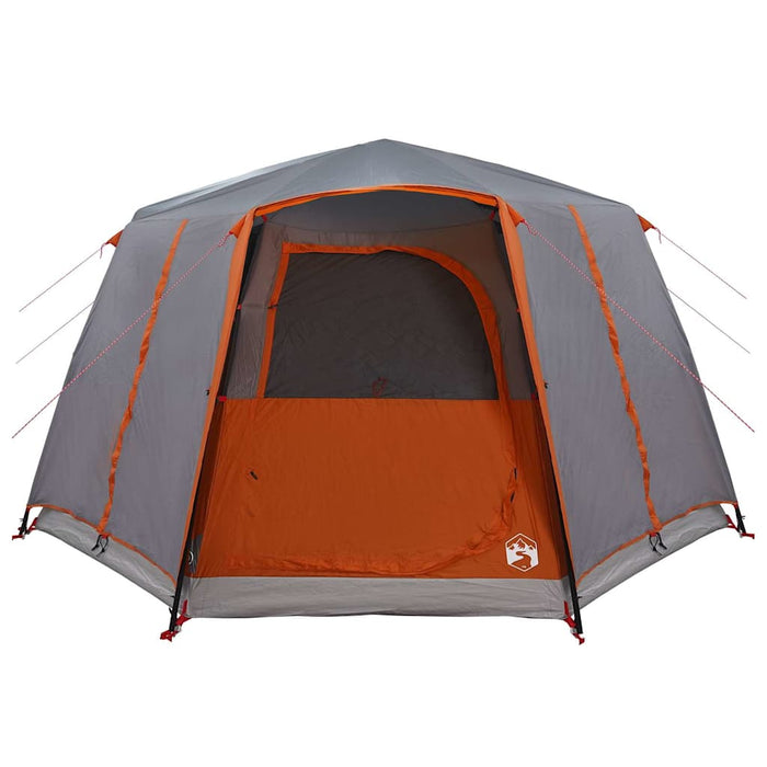 Tent Cabină cu acoperiș Gri și Portocalie 425 x 396 x 222 cm - WALTI WALTI